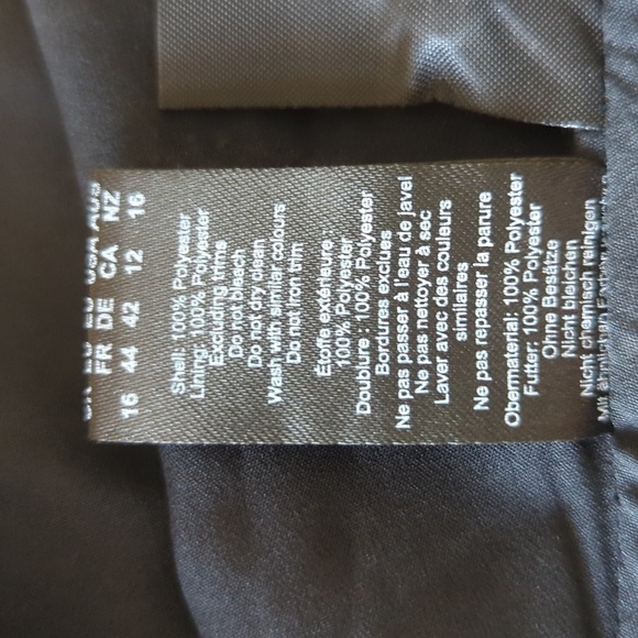 Karen Millen Dark Tropical Cotton Voile Puff Shoulder Mini - Picture 11 of 11